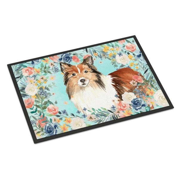 Carolines Treasures 24 x 36 in. Sheltie Indoor or Outdoor Mat CK3411JMAT - main